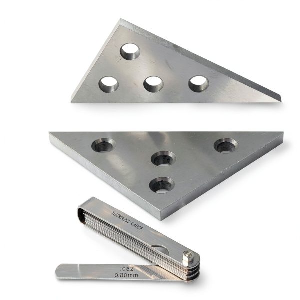 UpAmcarker Angle Block Set 2 Pcs Hardened Steel 0.25" Gauge-3
