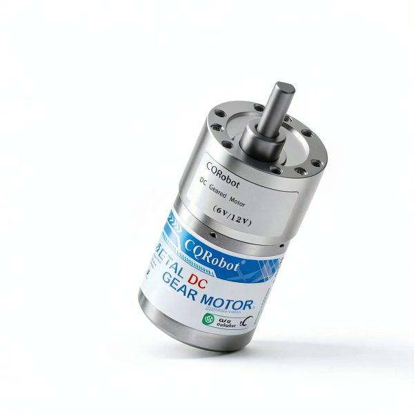 CQRobot 6V/12V 70:1 Metal DC Geared Motor with D‑shaped Shaft-1