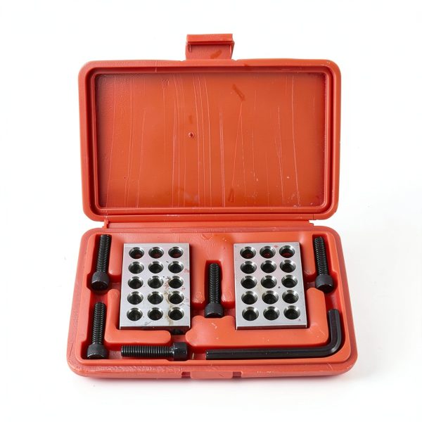 Tgoon Stainless Steel Gage Block Set Lightweight Drilling Design-5