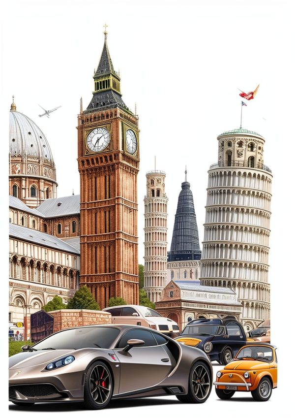 Global Cars Pictorial Automotive Book 432‑Page Guide 1st Edition-0