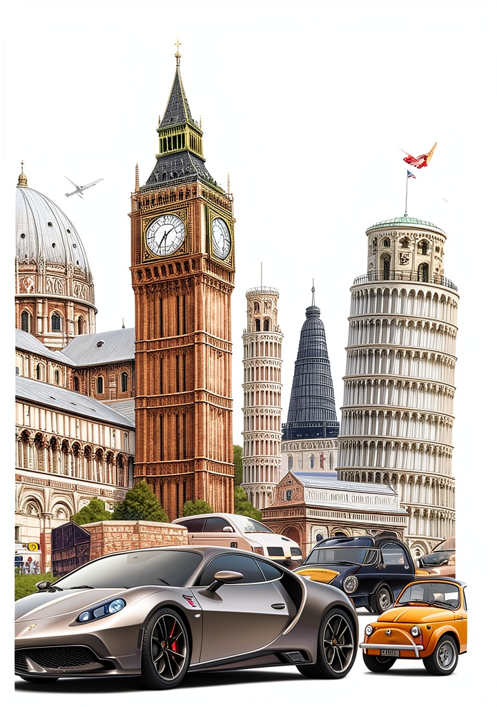 Installing Global Cars Pictorial Automotive Book 432‑Page Guide 1st Edition on a wooden desk