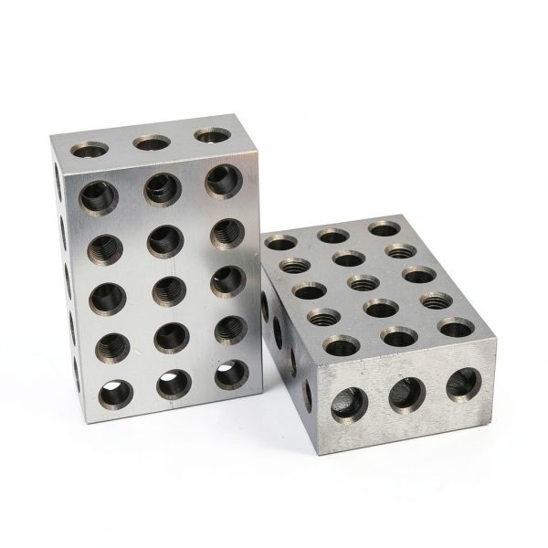 HHIP Gage Block Set 123 Size 23 Holes Heat Treated Precision Steel-2