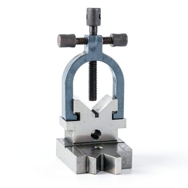 Timunr V Block with Clamp Set 40Cr Steel Gray Alloy Precision-5
