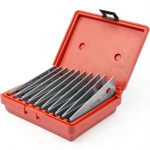 MSC Industrial Gage Block Set 6" Alloy Steel Precision Set 10 Sizes-0