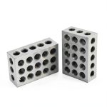 Tgoon Stainless Steel Gage Block Set Lightweight Drilling Design-0