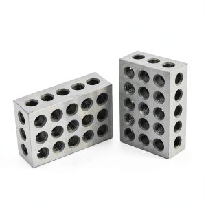 Tgoon Stainless Steel Gage Block Set Lightweight Drilling Design-0