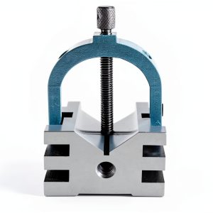 Kimllier V-Block Clamp Set 2‑Inch Hardened Steel Pair with Case-0
