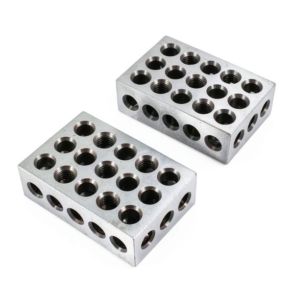 Tgoon Stainless Steel Gage Block Set Lightweight Drilling Design-2