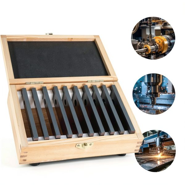 Kimllier 4 inch Accuracy Parallel Block Set 10 Pairs Tool Steel-5