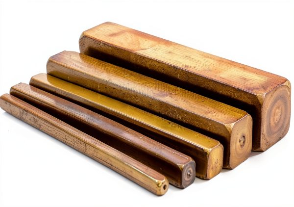 Whiteside Brass Gauge Block Set 5‑Piece 2.5" Precision Setup-0