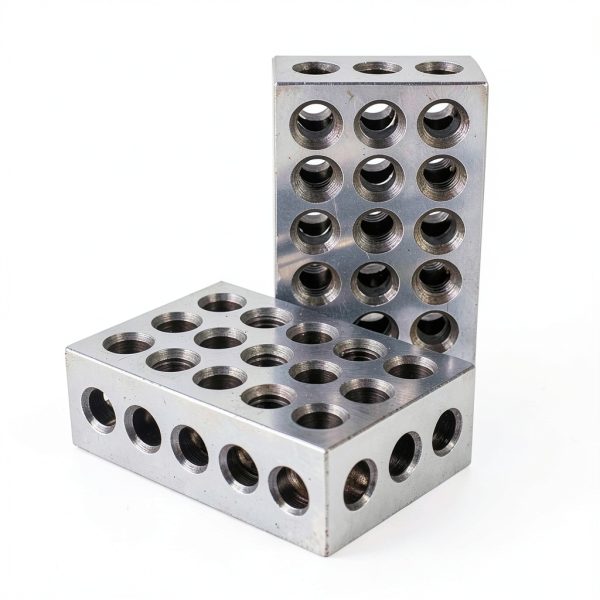 Tgoon Stainless Steel Gage Block Set Lightweight Drilling Design-7