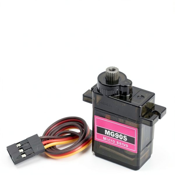 MG90S 9G Micro Servo Motor 4pcs Metal Gear Set MTDELE 23x12x28.5mm-2