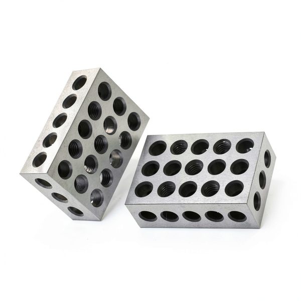 Tgoon Stainless Steel Gage Block Set Lightweight Drilling Design-3