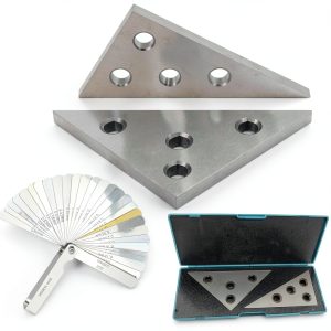 UpAmcarker Angle Block Set 2 Pcs Hardened Steel 0.25" Gauge-0